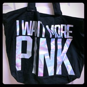 Oversized PINK tote